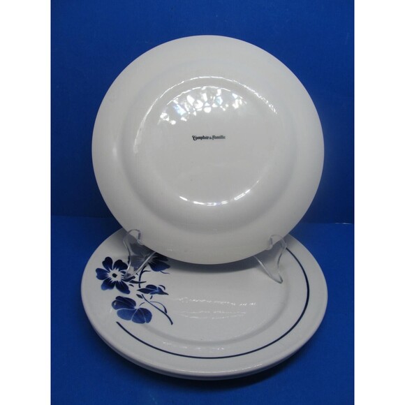 Comptoir de Famille  8 1/4" Floral Salad Plates Set of 3 - Picture 8 of 12